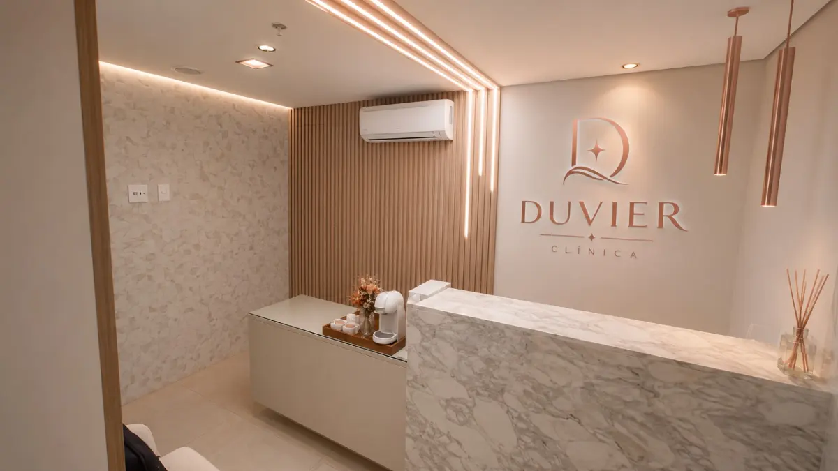 Recepção da Clínica Duvier